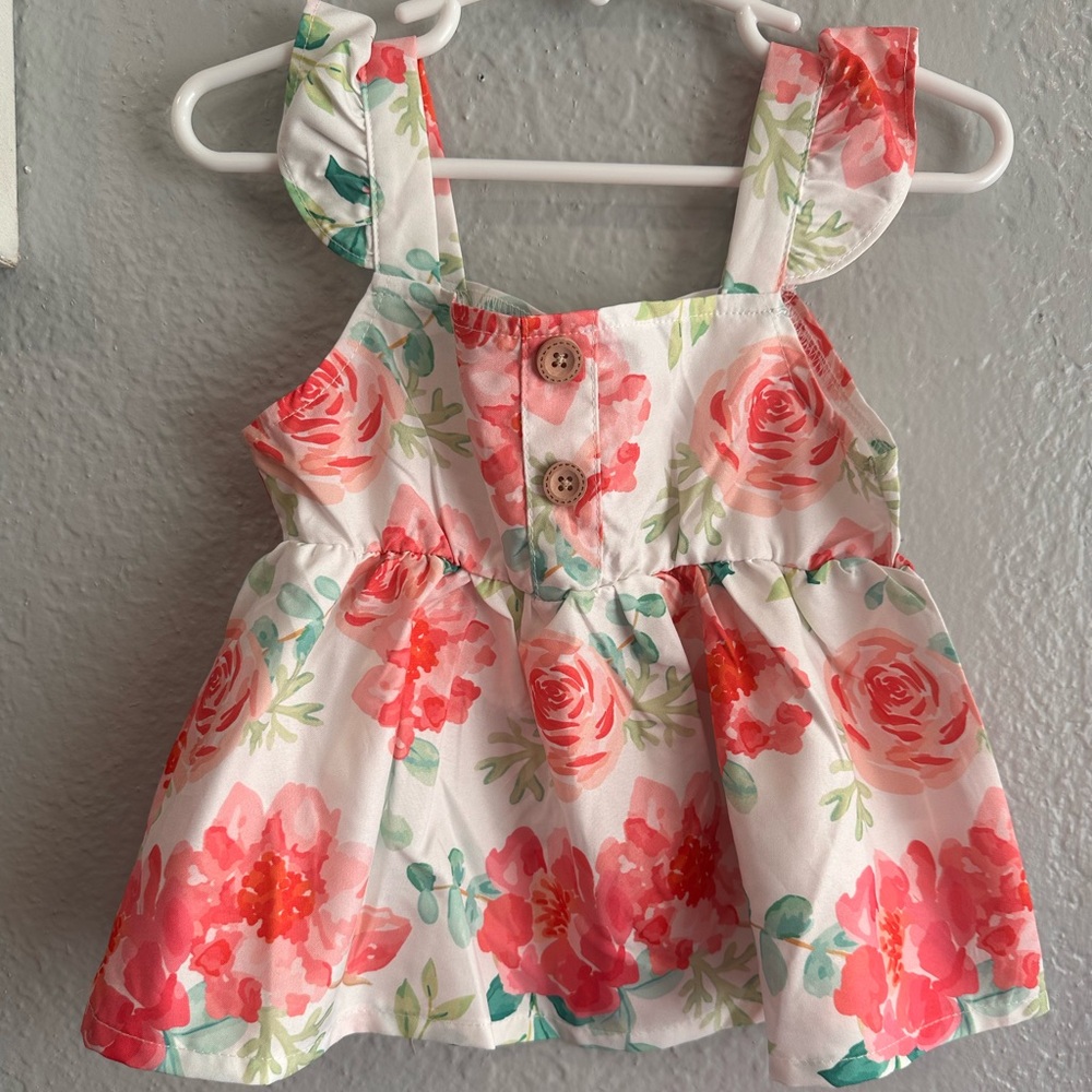 Floral baby dress